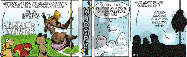 Over the Hedge on Friday November 7, 2025 Comic Strip