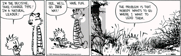 Calvin and Hobbes on Saturday April 11, 2015 Comic Strip