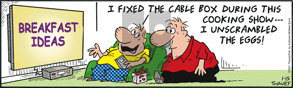 Frank and Ernest on Friday January 15, 2021 Comic Strip