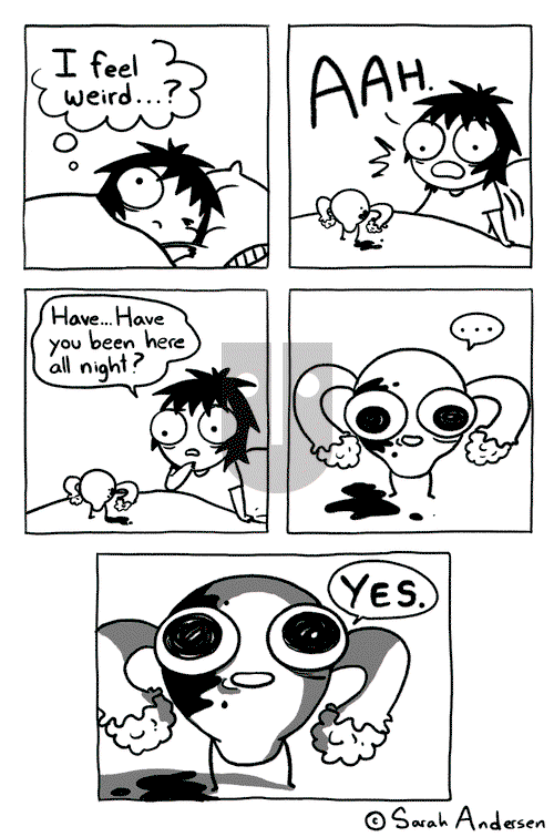Sarah's Scribbles - Wednesday December 14, 2016 Comic Strip