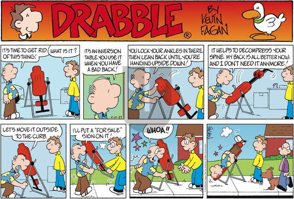 Drabble - Sunday April 14, 2024 Comic Strip