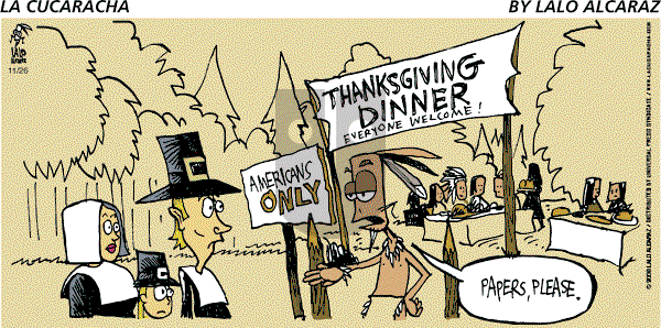 La Cucaracha on Sunday November 26, 2006 Comic Strip