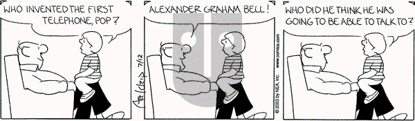 The Born Loser - Saturday July 12, 2003 Comic Strip