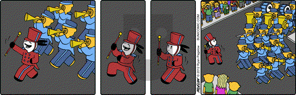 Buni - Wednesday July 25, 2012 Comic Strip