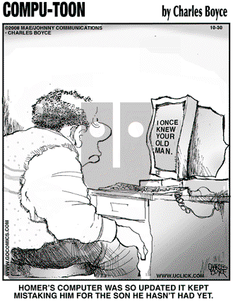 Compu-toon on Thursday October 30, 2008 Comic Strip