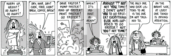 Cathy Classics on Thursday August 1, 1996 Comic Strip
