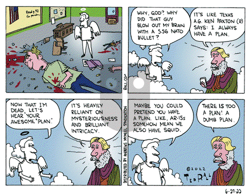 Ted Rall - Monday June 27, 2022 Comic Strip