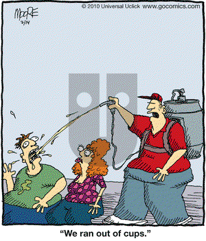In the Bleachers - Wednesday July 14, 2010 Comic Strip