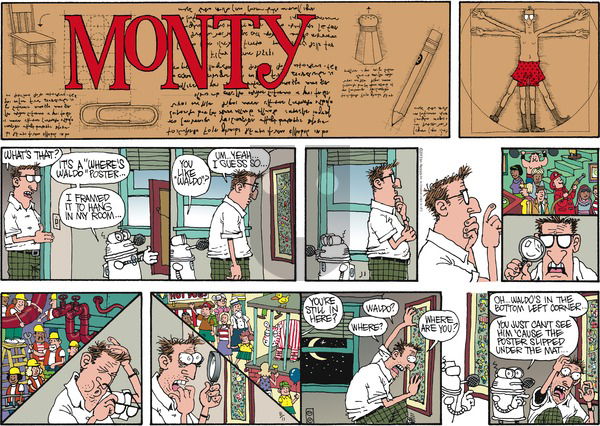 Monty on Sunday August 11, 2013 Comic Strip