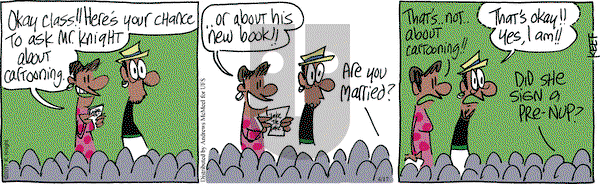 The Knight Life on Monday April 17, 2017 Comic Strip
