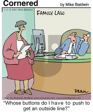 Cornered on Monday January 11, 2021 Comic Strip