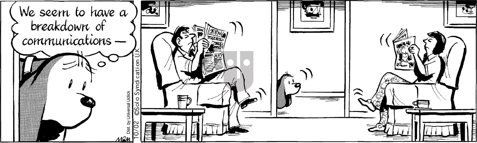 Fred Basset on Thursday October 2, 2014 Comic Strip