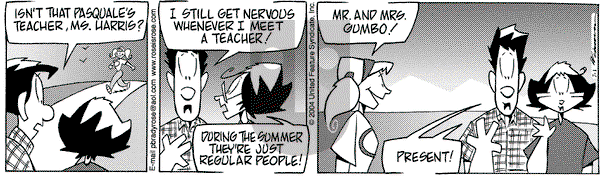 Rose is Rose on Thursday July 1, 2004 Comic Strip