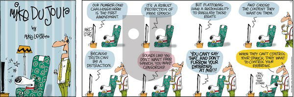 Mike du Jour on Sunday January 5, 2025 Comic Strip