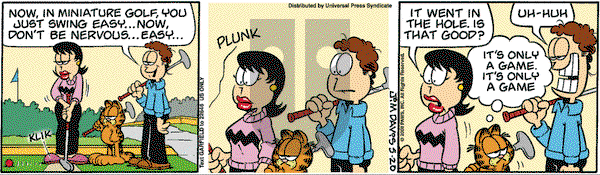 Garfield on Tuesday May 20, 2008 Comic Strip