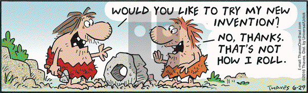 Frank and Ernest on Wednesday June 29, 2016 Comic Strip