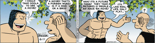 Alley Oop on Wednesday June 11, 2014 Comic Strip