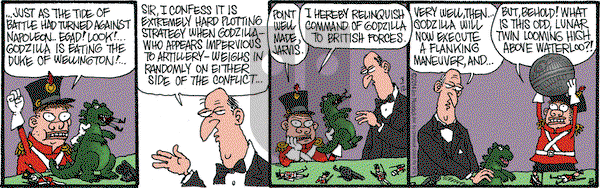Monty on Wednesday March 12, 2014 Comic Strip