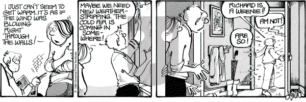 For Better or For Worse on Tuesday January 2, 1990 Comic Strip