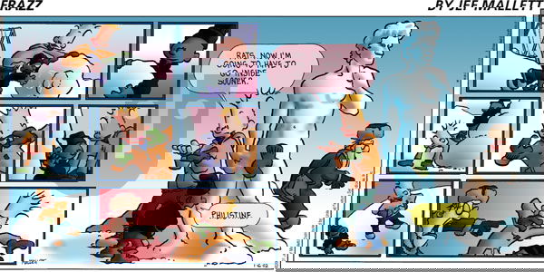 Frazz on Sunday January 6, 2002 Comic Strip