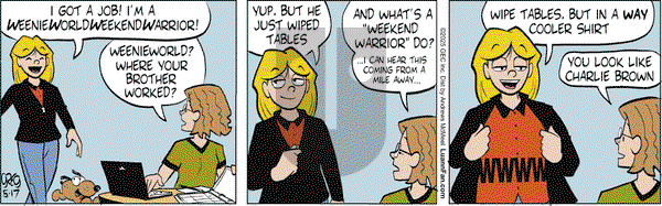 Luann on Saturday May 17, 2025 Comic Strip