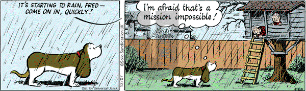 Fred Basset on Monday December 7, 2015 Comic Strip