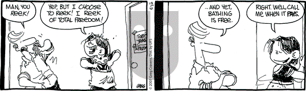 The Buckets on Monday December 10, 2007 Comic Strip