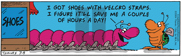 Frank and Ernest - Friday July 9, 2004 Comic Strip