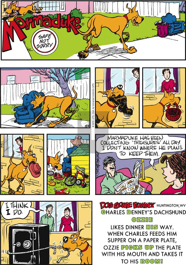Marmaduke on Sunday December 4, 2016 Comic Strip
