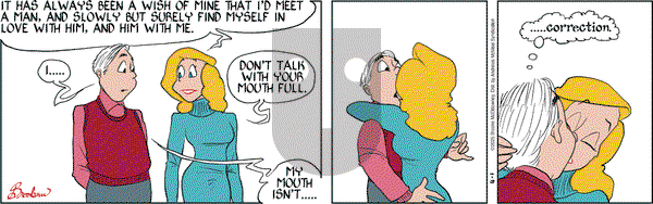 9 Chickweed Lane on Tuesday April 1, 2025 Comic Strip