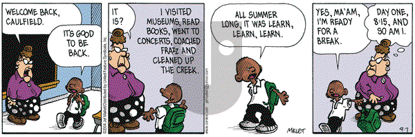 Frazz on Tuesday September 7, 2004 Comic Strip