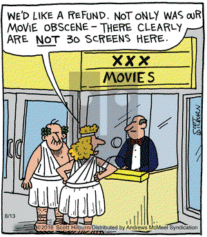 The Argyle Sweater on Monday August 13, 2018 Comic Strip