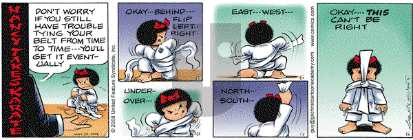 Nancy on Saturday May 24, 2008 Comic Strip