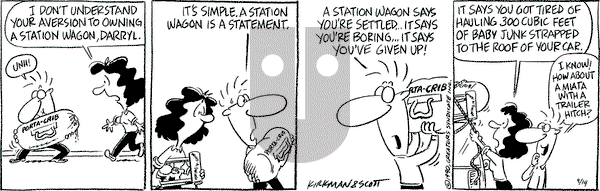 Baby Blues on Tuesday September 18, 1990 Comic Strip