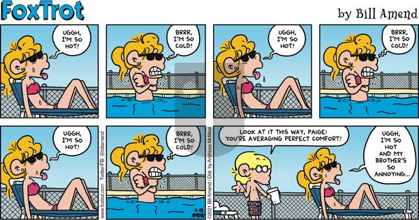 FoxTrot on Sunday July 18, 2021 Comic Strip