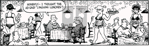 Betty on Sunday April 26, 1998 Comic Strip