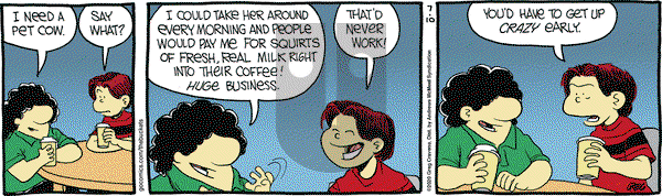 The Buckets on Friday July 10, 2020 Comic Strip
