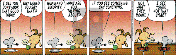 Pearls Before Swine on Tuesday November 7, 2017 Comic Strip