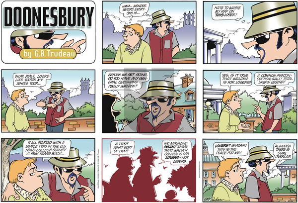 Doonesbury on Sunday August 29, 2004 Comic Strip