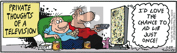 Frank and Ernest on Thursday July 29, 2010 Comic Strip