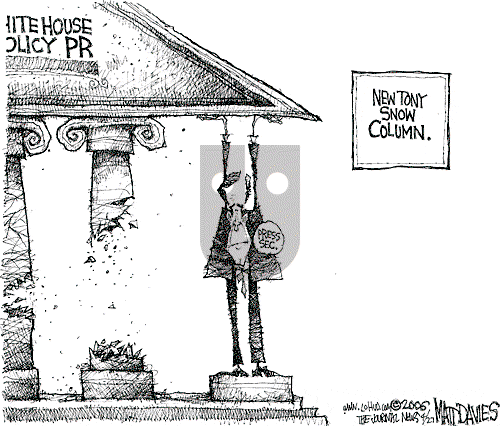 Matt Davies on Thursday April 27, 2006 Comic Strip