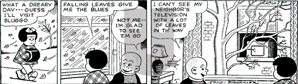 Nancy Classics on Thursday October 6, 2016 Comic Strip