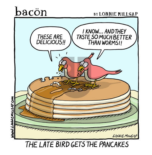 bacon on Monday April 7, 2025 Comic Strip