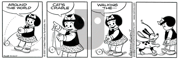 Nancy - Monday June 4, 2007 Comic Strip