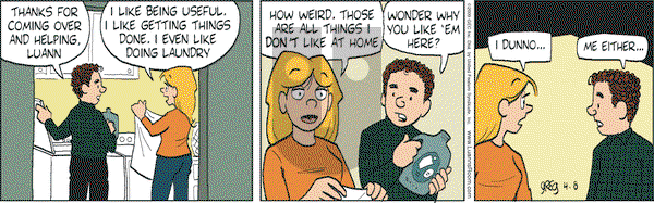 Luann on Wednesday April 8, 2009 Comic Strip