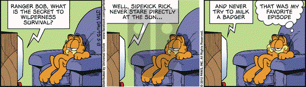 Garfield on Tuesday May 8, 2012 Comic Strip