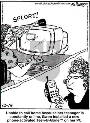 Close to Home - Wednesday December 15, 2004 Comic Strip