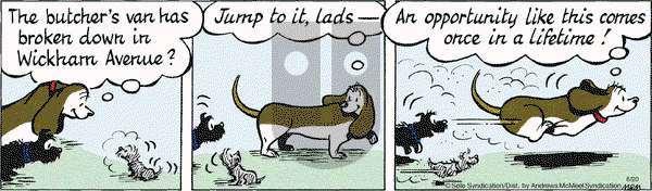Fred Basset on Thursday June 20, 2019 Comic Strip