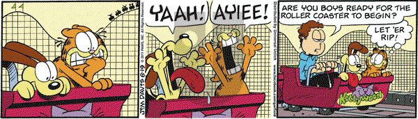 Garfield on Friday August 19, 2011 Comic Strip