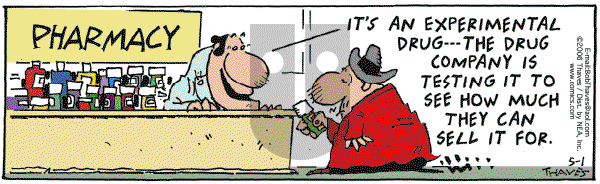 Frank and Ernest - Monday May 1, 2006 Comic Strip